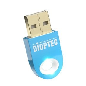 Dioptec 블루투스4.0 패션동글 블루 JUSTLINK-BTD01-BL