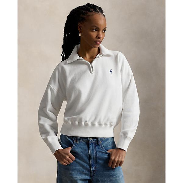 여성 라이트웨이트 플리스 쿼터 지퍼(WMPOKNINFB20979100)