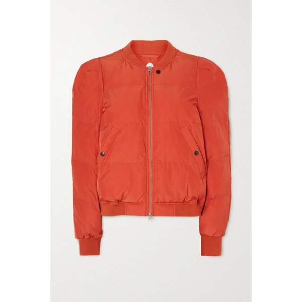 에뜨왈 코디 퀼팅 셸 보머 재킷 오렌지 1647597289964419