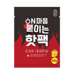 공유 온마음 붙이는 핫팩 40g 120개 파스형