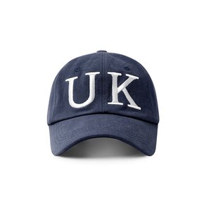 UK COTTON BALL CAP NAVY