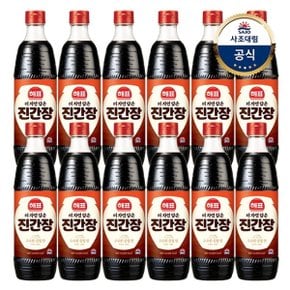 [사조대림] 더 자연 담은 진간장 840ml x12개