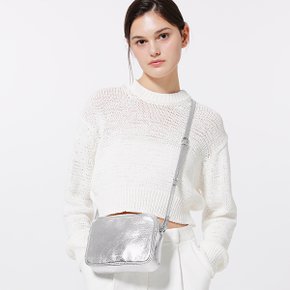 OZ Mini Square Cross Bag Silver [정가:239,800원]