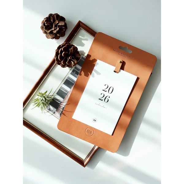 프라임 레더 2026 캘린더 달력 2color