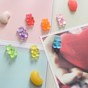 젤리곰미니 7P set 냉장고자석 마그넷 작지만 강력한 귀여운 메모홀더 자석