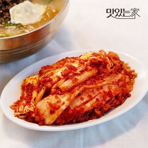[45년 칼국수 명인 강남교자] 마늘 겉절이 김치 3Kg(주문제작 출고 당일 버무린 김치)