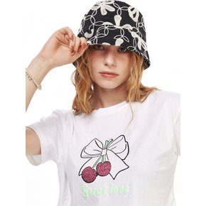 Cherry Tee White