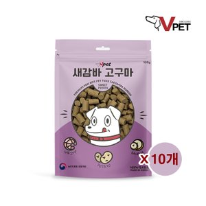 ViPET 브이펫 새감바버거 고구마 100G 10팩 / 새우,감자,바나나 그리고 고구마