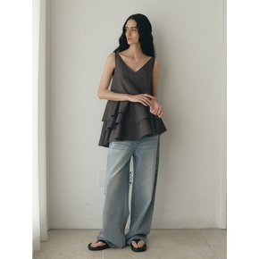CLASSIC MID-RISE DENIM PANTS [BLUE]