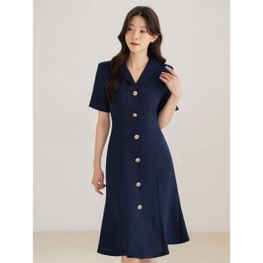 XXL까지  엠피트 카라 플레어 원피스 하객룩 오피스룩 면접룩 격식룩 빅사이즈_P429948217