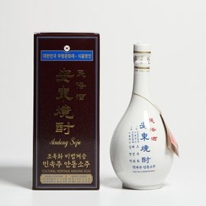 조옥화 안동소주 민속주 호리병 45도 600ml 김연박 2대 명인 (케이스,쇼핑백)