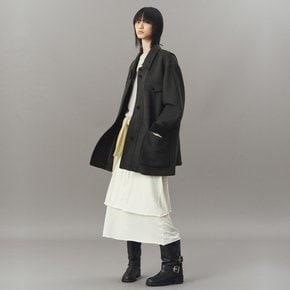 WOOL FIELD JACKET_D KHAKI