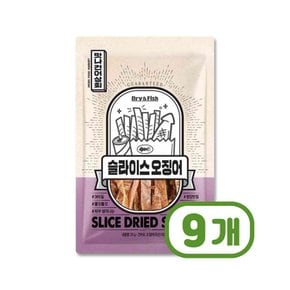 맛나건어상회 슬라이스오징어 안주간식 25g x 9개