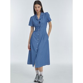 Stitch Shirt One-Piece [Light Blue]