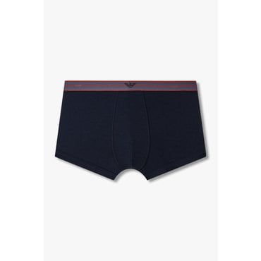 EMPORIO ARMANI 남성 배색 스트라이프 밴딩 코튼 드로즈 (0815112067)