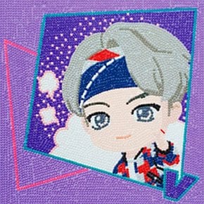 DIY 보석십자수 타이니탄 MAGIC DOOR 뷔 25x25