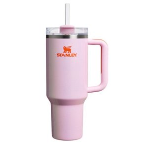 미국 스탠리 빨대텀블러 스탠리887 로즈메탈쉬머 887ml 손잡이텀블러 대용량