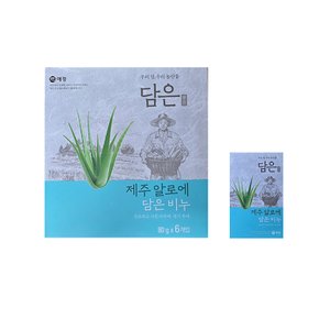 제주 알로에 담은 비누 80g X 6개입