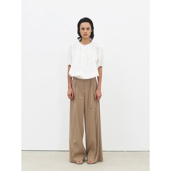 모한 TFR STRIPE WIDE TROUSERS_2COLORS