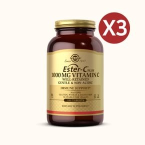 솔가 에스터C 플러스 비타민C 1000mg 180정 X3