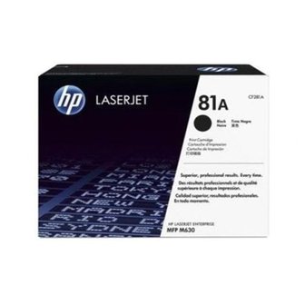  HP 토너 CF281A No.81A 검정 10500매 (WB76AC1)