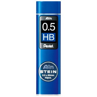 오피스디포 Ain stein 샤프심 0.5 HB 40본 PENTEL