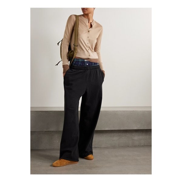 레이어드 실크 혼방 가디건 베이지 46376663162871144