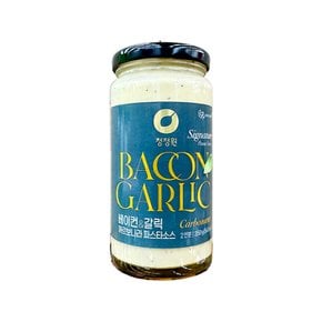 베이컨갈릭 까르보나라 파스타소스 350g 펜션음식 대용량식자재