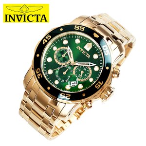 인빅타 Pro Diver Collection 남성용 크로노그래프 빅사이즈 메탈손목시계 0075