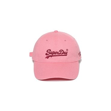 SUPERDRY 빈티지 로고 볼캡(SDUZCDO02PNK)
