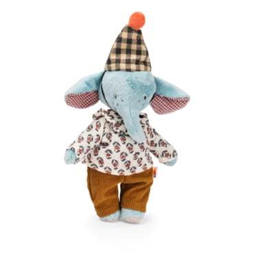물랑로티 [681026] 코끼리 파블로 인형 Les Minouchkas pablo elephant 22cm