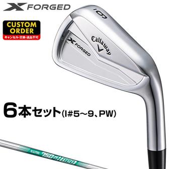 캘러웨이 3443869 X FORGED 엑스포지드 아이언 NSPRO750GH neo 스틸 샤프트 6개 세 IA3314662