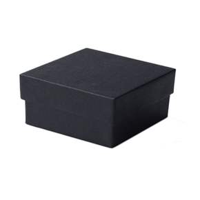 주얼리 케이스 무광블랙 7cmX7cm 선물케이스