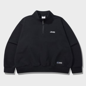 매장정품 지프 JEEP JR5TSU838BK 스웨트셔츠 맨투맨티 5 360g M Logo 반집업 맨투맨 5 1755605