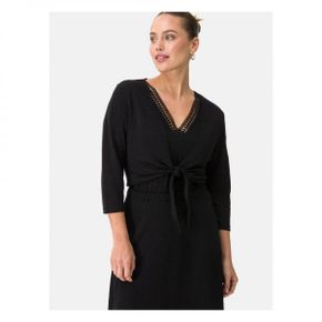 4993208 Zero MIT BINDEDETAIL - Cardigan black beauty