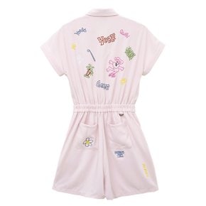 자수 스트레치 점프수트 가디언 핑크 YORF EMBROIDERED STRETCH JUMPSUIT GUARDIAN PINK