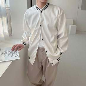 남성 바시티 경량 봄버 점퍼 ON-JUA-QWE3D64E