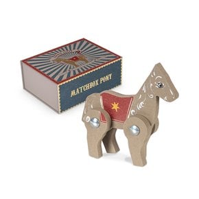 국내공식 콩제슬래드 매치박스 우드 토이 HORSE