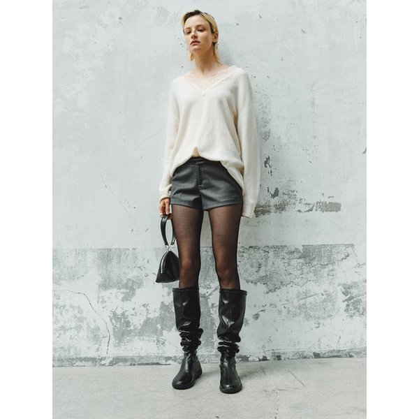 30mm 리즈베스 니하이 부츠 (블랙)