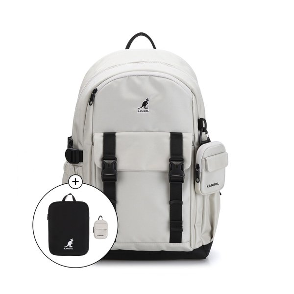 프레임 백팩 1492 라이트그레이