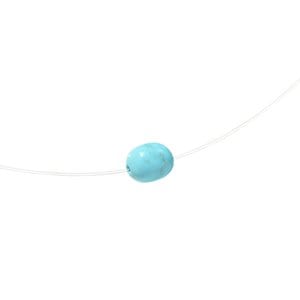 페르테 터쿼이즈 플로팅 목걸이, Turquoise Floating Necklace, 12 December