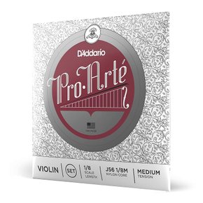 D`Addario 다다리오 바이올린 현 Pro・Arte 세트 J56 1/8M Medium Tension 국내