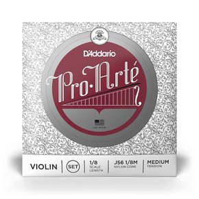 D`Addario 다다리오 바이올린 현 Pro・Arte 세트 J56 1/8M Medium Tension 국내