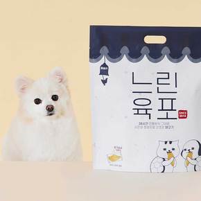 느린육포 닭가슴살 1p 강아지 고양이 간식