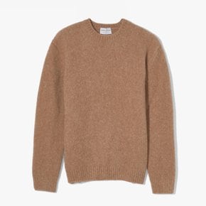 SETTEFILI CASHMERE 세떼필리 캐시미어 OVER-SIZED TWEED SWEATER LIGHT BROWN SCD2M50005A55