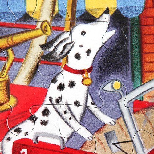 소방차와 강아지 20피스 퍼즐 / 3세이상