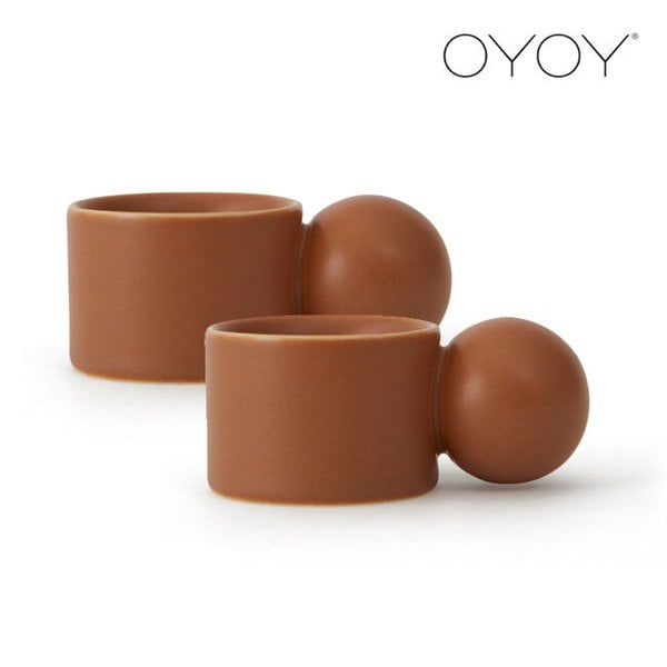 오이오이 잉카 에그컵 소스 볼 종지 카라멜 2개세트