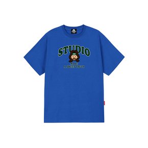 JESUS STUDIO T-SHIRTS - BLUE