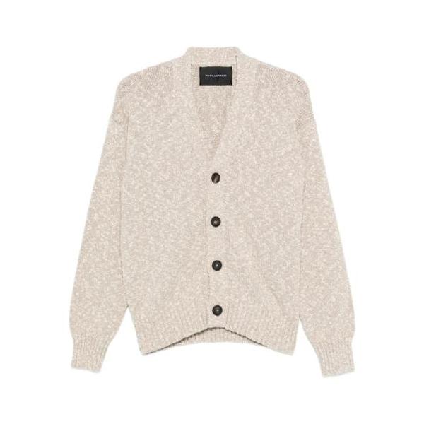 확대된 대표 딸리아토레 가디건 PWE26 04 CARLOS BEIGE NEUTRALS