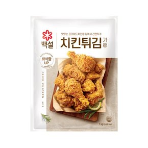 백설 치킨 튀김가루1kg x4개
